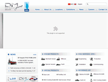 Tablet Screenshot of dma-marine.com
